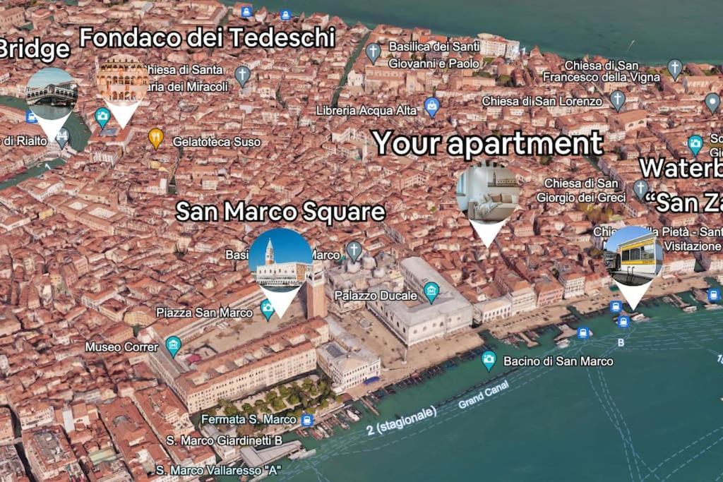 2 Min Da Piazza San Marco L-Home 베니스 외부 사진